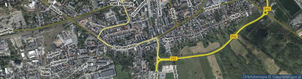 Zdjęcie satelitarne Rynek ul.